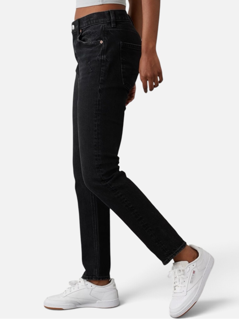 🦅 American Eagle ‘90s Skinny Jeans Black Charcoal Denim